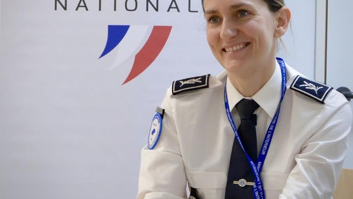 Lauriane Alomene, cheffe d'état-major de la DIPN 34