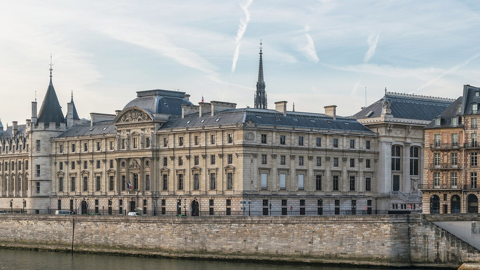 La Cour de cassation à Paris, juridiction qui a annulé le verdict des assises