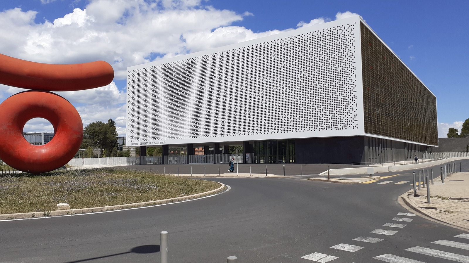 Bâtiment de l'Université de Montpellier sur le campus Triolet, où se déroule le master Énergie