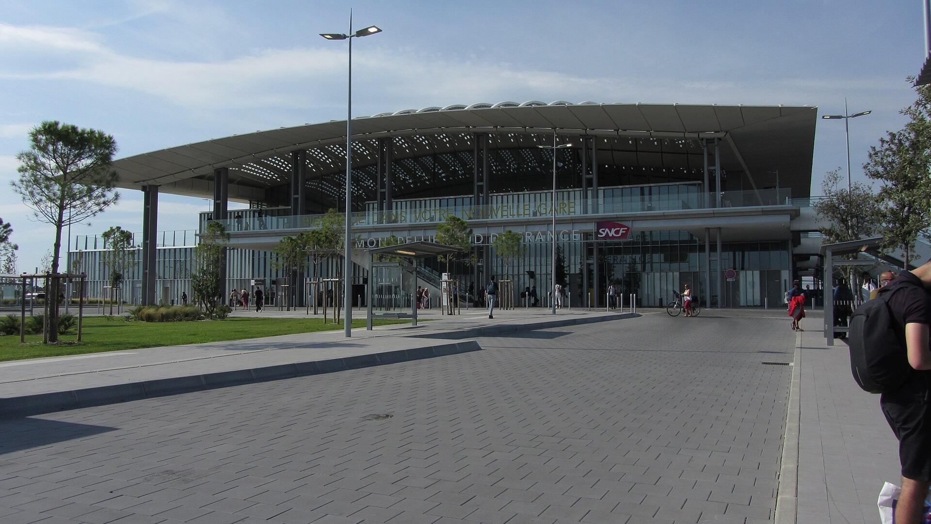 Gare Montpellier Sud de France, terminus de la future LGV vers Perpignan