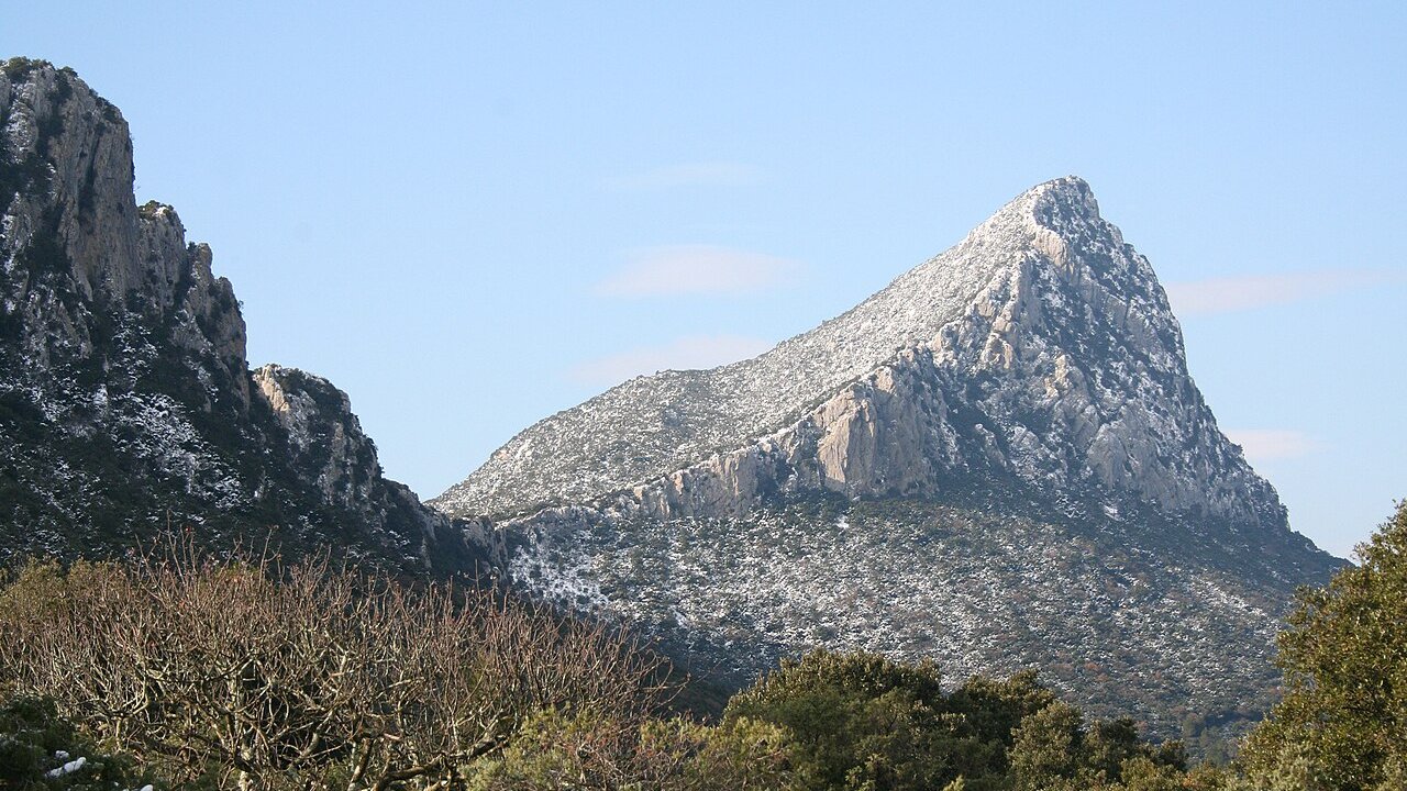Le pic Saint-Loup dans l'Hérault