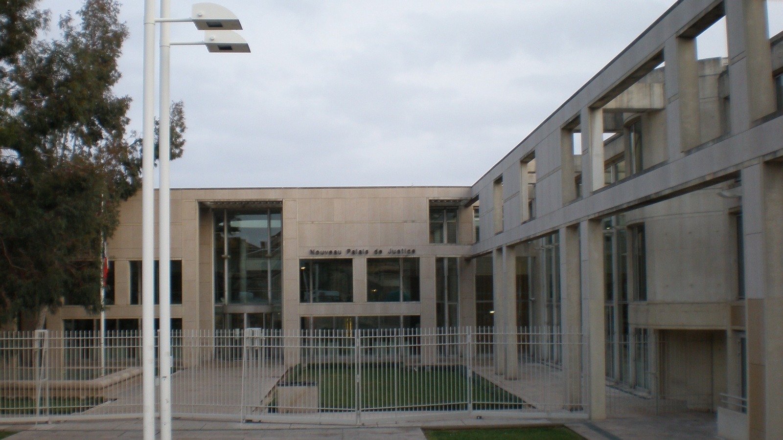 Le nouveau palais de justice de Montpellier, siège du tribunal judiciaire