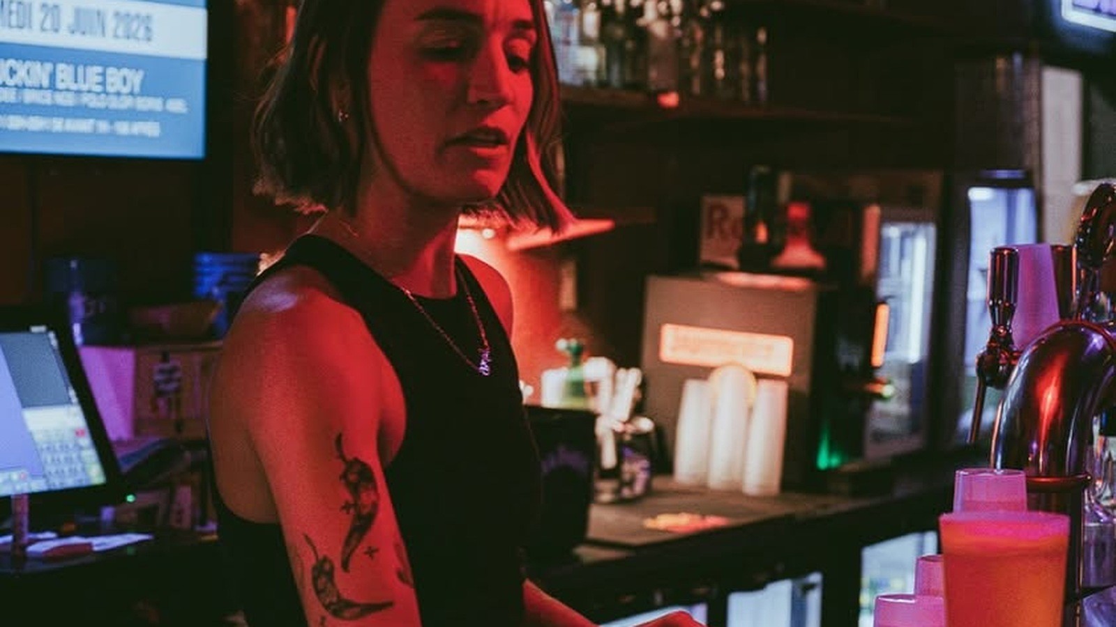 Le bar de l'Antirouille, salle de concert et club du 12 rue Anatole-France a Montpellier