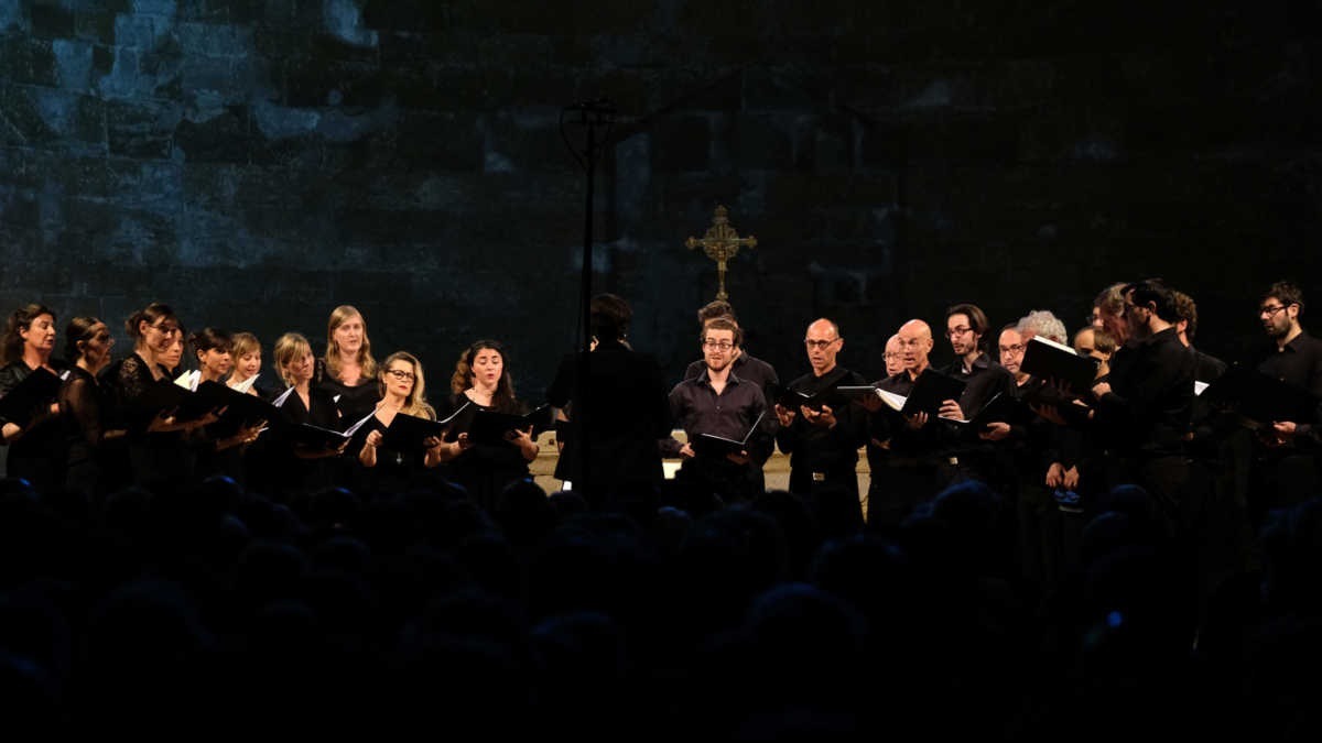 Le chœur de chambre Êkhô en concert, ensemble organisateur du festival Montpellier en Chanté